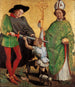 Saint Martin de Tours och Saint Nicolas de Bari - Mäster från Uttenheim — vy av konstverket