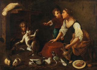 Master of the Armenti - The Tale Of The Monkey And Cat.webp