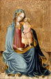 Vierge à l'Enfant - Maître du Jugement de Paris du Bargello — vy av konstverket