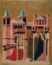 Annunciation - Maître de la Madone Cini — vy av konstverket