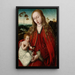 Reproduktion av målningen Vierge à l'Enfant - Maître de la Madeleine Mansi
