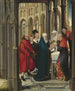 La Présentation au Temple - Maître de l'Adoration des Mages du Prado — vy av konstverket