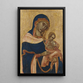 Master of the Sterbini Diptych - The Madonna and Child.webp