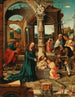 L'Adoration des bergers - Maître de l'Adoration von Groote — vy av konstverket