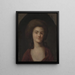 Portrait de Maria Wyżewska née Tremon - Mateusz Tokarski — inramlat konstverk på väggen
