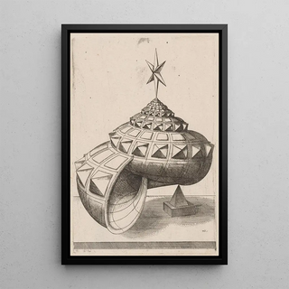 Mathis Zndt - A Perspective of a Faceted Snail Shell Balanced on a Pyramid.webp