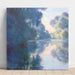 Reproduktion av målningen Morgonstund på Seine - Claude Monet