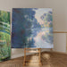 Reproduktion av målningen Morgonstund på Seine - Claude Monet