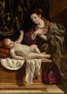 La Vierge Marie adorant l'Enfant Jésus - Matteo Loves — vy av konstverket