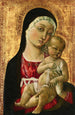 La Madone et l'Enfant - Matteo di Giovanni — vy av konstverket