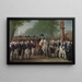 Napoleons intåg i Amsterdam, 9 oktober 1811 - Mattheus Ignatius van Bree — inramlat konstverk på väggen