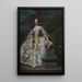 Portrait de Charlotte Beatrix Strick van Linschoten - Mattheus Verheyden — inramlat konstverk på väggen