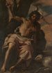 Saint Jean-Baptiste predikar - Mattia Preti — vy av konstverket