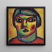 Maturité - Alexej von Jawlensky — inramlat konstverk på väggen