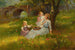 La Guirlande de marguerites - Maude Goodman — vy av konstverket