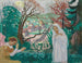 Annunciation i vårträdgården - Maurice Denis — vy av konstverket