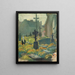 Cimetière en fleurs - Maurice Denis — inramlat konstverk på väggen