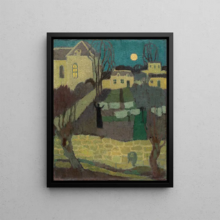 Maurice Denis - Drying the Linen or Moonrise at the Priory.webp
