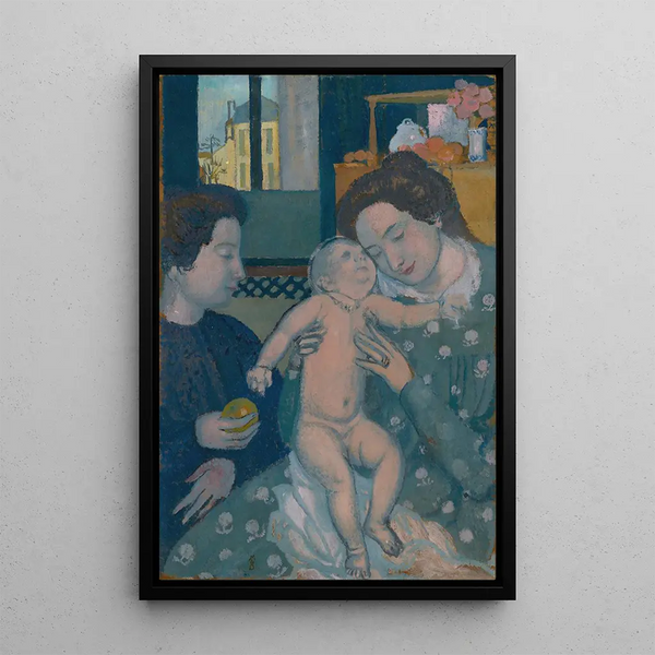 Maurice Denis - Enfant nu Maternit la pomme.webp