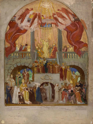 Maurice Denis - La Pentecte lEglise romaine lEglise dorient.webp