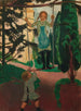La balançoire au Prieur - Maurice Denis — vy av konstverket