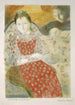 På den ljusgråa silverfärgade soffan - Maurice Denis — vy av konstverket