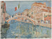 En bro i Venedig - Maurice Prendergast — vy av konstverket
