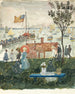 Excursionnistes Nahant - Maurice Prendergast — vy av konstverket