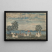 Figures sur une plage - Maurice Prendergast — inramlat konstverk på väggen