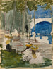 Carnet de croquis de Paris 2 - Maurice Prendergast — vy av konstverket