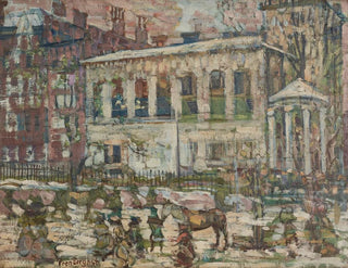snödag i Boston - Maurice Prendergast — vy av konstverket