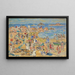 Vue le long de la côte de la Nouvelle-Angleterre - Maurice Prendergast — inramlat konstverk på väggen