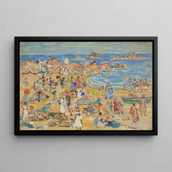 Maurice Prendergast - View Along New England Coast.webp