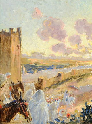 Maurice Romberg de Vaucorbeil - The Sultan Going Out.webp