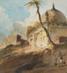 Mausoleum i ruiner i norra Indien - George Chinnery — vy av konstverket