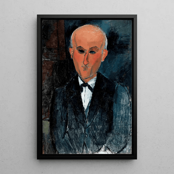 Reproduktion av målningen Max Jacob - Amedeo Modigliani