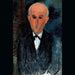 Reproduktion av målningen Max Jacob - Amedeo Modigliani