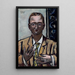 D Portrait av Morton D. May - Max Beckmann — inramlat konstverk på väggen