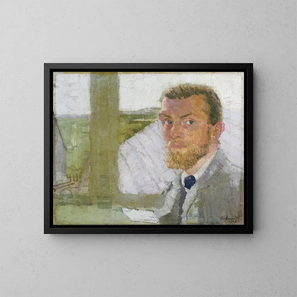 Reproduktion av målningen Självporträtt - Max Beckmann