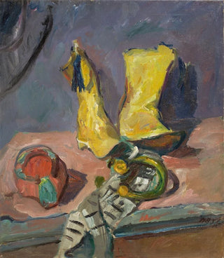 Max Beckmann - Stilleben mit gelben Stiefeln.webp