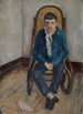 Portrait av konstnären Walter Kurt Wiemken - Max Birrer — vy av konstverket