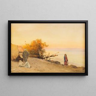 Max Friedrich Rabes - Folk fetching water in Upper Egypt.webp