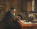 Le collectionneur de monnaies - Max Gaisser — vy av konstverket