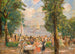 trädgård med öl nära Wannsee - Max Liebermann — vy av konstverket
