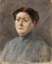 skådespelerskan Else Lehmann - Max Liebermann — vy av konstverket