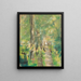 Allée de bouleaux dans le jardin de Wannsee - Max Liebermann — inramlat konstverk på väggen