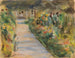 Le jardin potager à Wannsee vers le sud-est - Max Liebermann — vy av konstverket
