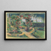 Le jardin de roses à Wannsee - Max Liebermann — inramlat konstverk på väggen