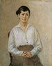 Käthe Liebermann, konstnärens dotter - Max Liebermann — vy av konstverket