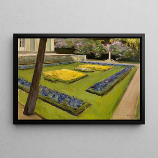Max Liebermann - Terrace in the Garden near the Wannsee towards Northwest.webp